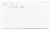 Joe Santiago Signed 3x5 Index Card Autographed MLB Baseball Boston Red Sox