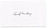 Bucky McElroy Signed 3x5 Index Card Autographed Football Southern Miss Chicago