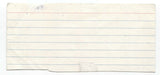 Alan Rachins Signed 3x5 Index Card Autograph Signature Actor Director L.A. Law