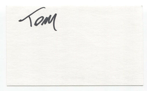 Tom Wisniewski Signed 3x5 Index Card Autographed Signature MXPX Guitarist