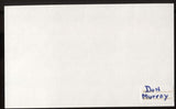 Don Murray Signed Index Card Signature Vintage Autographed AUTO 