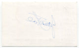 James T. Lane Signed 3x5 Index Card Autograph Actor One Life To Live Fame
