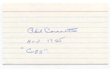 Phil Cavarretta Signed 3x5 Index Card Autographed Baseball Chicago Cubs HOF MVP