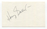 Harry Gallatin Signed 3x5 Index Card Autographed Basketball NBA New York Knicks