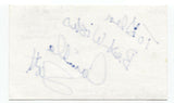 Camilla Scott Signed 3x5 Index Card Autographed Signature Actress Host