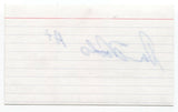 Dan Woods Signed 3x5 Index Card Autographed Signature Actor Degrassi