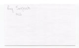 Ray Semproch Signed 3x5 Index Card Autographed MLB Baseball Phillies