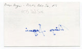 Diegi Segui Signed 3x5 Index Card Autographed MLB Baseball Seattle Pilots