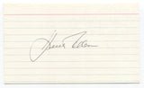 Keith Allen Signed 3x5 Index Card Autograph Hockey NHL  Philadelphia Flyers