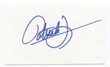 Patrick Lane Signed 3x5 Index Card Autographed Signature Author Poet