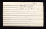 Stan McKenzie Signed 3x5 Index Card Autographed Signature Basketball 