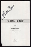 Barbara Boxer Signed Book Page Cut Autographed Signature Senator