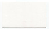 Downchild Blues Band - Michael Fonfara Signed Index Cut 3x5 Card Autographed