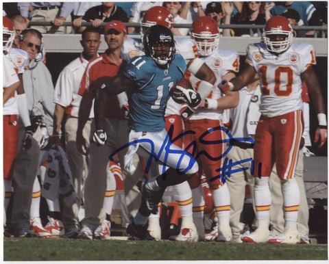 Mike Sims-Walker Signed 8x10 Photo Autographed Signature Football