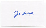 John Boccabella Signed 3x5 Index Card Autographed Chicago Cubs Debut 1963