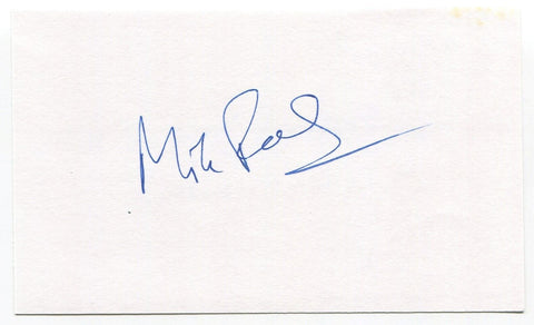 Michael Foale Signed 3x5 Index Card Autographed Space NASA Astronaut