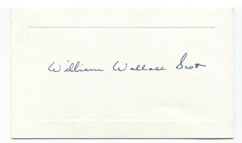 William W. Scott Signed Letter Autographed Signature Doctor Surgeon Urologist