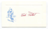 Bob Talbot Signed Card Autograph Baseball MLB Roger Harris Collection