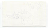 Mikey Bustos Signed 3x5 Index Card Autographed Signature Canadian Idol Singer
