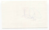 Francois Girard Signed 3x5 Index Card Autographed Signature Director Red Violin