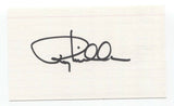 Ray Miller Signed 3x5 Index Card Baseball Autographed Signature