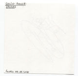 Colin Baker Signed Page Autographed Signature Inscribed "To Mike" Dr. Who