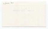 Paul LaPalme Signed 3x5 Index Card Baseball Autographed Signature Pirates