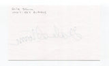 Gale Storm Signed 3x5 Index Card Autographed Signature Actress