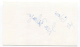 Lori Belanger Signed 3x5 Index Card Autographed Signature Sportscaster