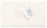 Stacy Jones Signed 3x5 Index Card Autographed Signature Veruca Salt Drummer