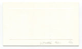 Jack Jenkins Signed Card Autograph Baseball MLB Roger Harris Collection