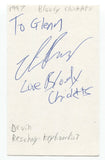 Bloody Chicletts - Devin Reschny Signed 3x5 Index Card Autographed Band