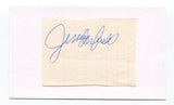 Jesse Barfield Signed Cut Index Card Autographed Baseball MLB Toronto Blue Jays