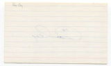 Ron Cey Signed 3x5 Index Card Baseball Autographed Signature