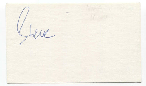 Nerf Herder - Steve Sherlock Signed 3x5 Index Card Autographed Signature Band