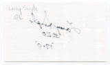 Larry Seiple Signed 3x5 Index Card Autographed NFL Football 1972 Miami Dolphins