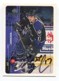 1999 Upper Deck Matt Johnson Signed Card Hockey NHL Autograph AUTO #100