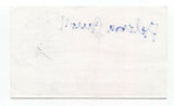 Helena Carroll Signed 3x5 Index Card Autographed Actress Signature