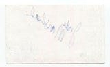 Judy Marshak Signed 3x5 Index Card Autographed Actress Super Mario World
