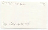 Guster - Ryan Miller Signed 3x5 Index Card Autographed Signature Band