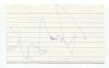 Asia Argento Signed 3x5 Index Card Autographed Actress Signature