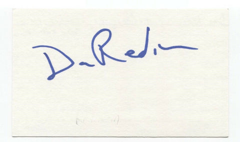 Dan Redican Signed 3x5 Index Card Autographed Signature Comedian Comic Actor