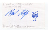 David Lotfi Signed 3x5 Index Card Autographed Actor I Love Lucy Play Shadowland