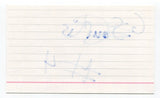 Georgios Sourlis Signed 3x5 Index Card Autographed Basketball Greece