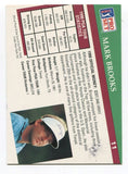 1991 Pro Set PGA Golf Mark Brooks Signed Card Autographed Signature #11