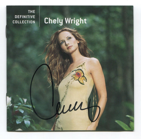 Chely Wright Signed CD Insert Autographed Musician Country "Single White Female"
