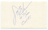 Joe Ehrmann Signed 3x5 Index Card Autographed NFL Football Baltimore Colts