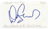 Chilliwack Doug Edwards Signed 3x5 Index Card Autographed Signature