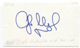 Alex Lloyd Signed 3x5 Index Card Autographed Signature Singer Songwriter