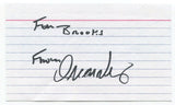 Oscar Nunez Signed 3x5 Index Card Autographed Signature Actor The Office